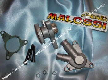 Pompe à eau électrique - Malossi - 12V - Universelle - pour moteurs à  refroidissement liquide (adaptable sur Mobylettes MBK 51 / Peugeot 103)  - Partie Moteur - Pièces pour Mobylettes MOTOBECANE / MBK - Solex-Motobecane