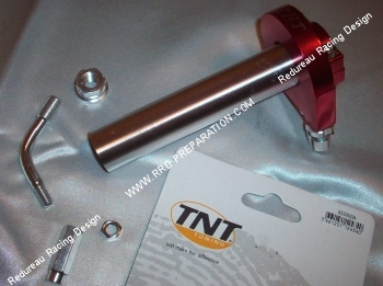 Poignée d'accélérateur, tirage rapide TNT TUNING aluminium universel  couleurs anodisés rouge, bleu, alu, noir ou or